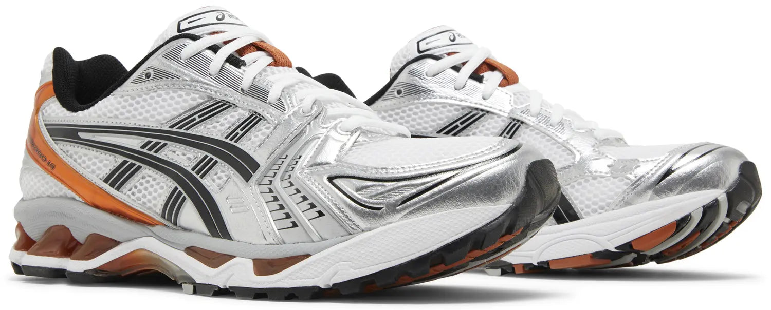 ASICS Gel-Kayano 14 White Piquante Orange