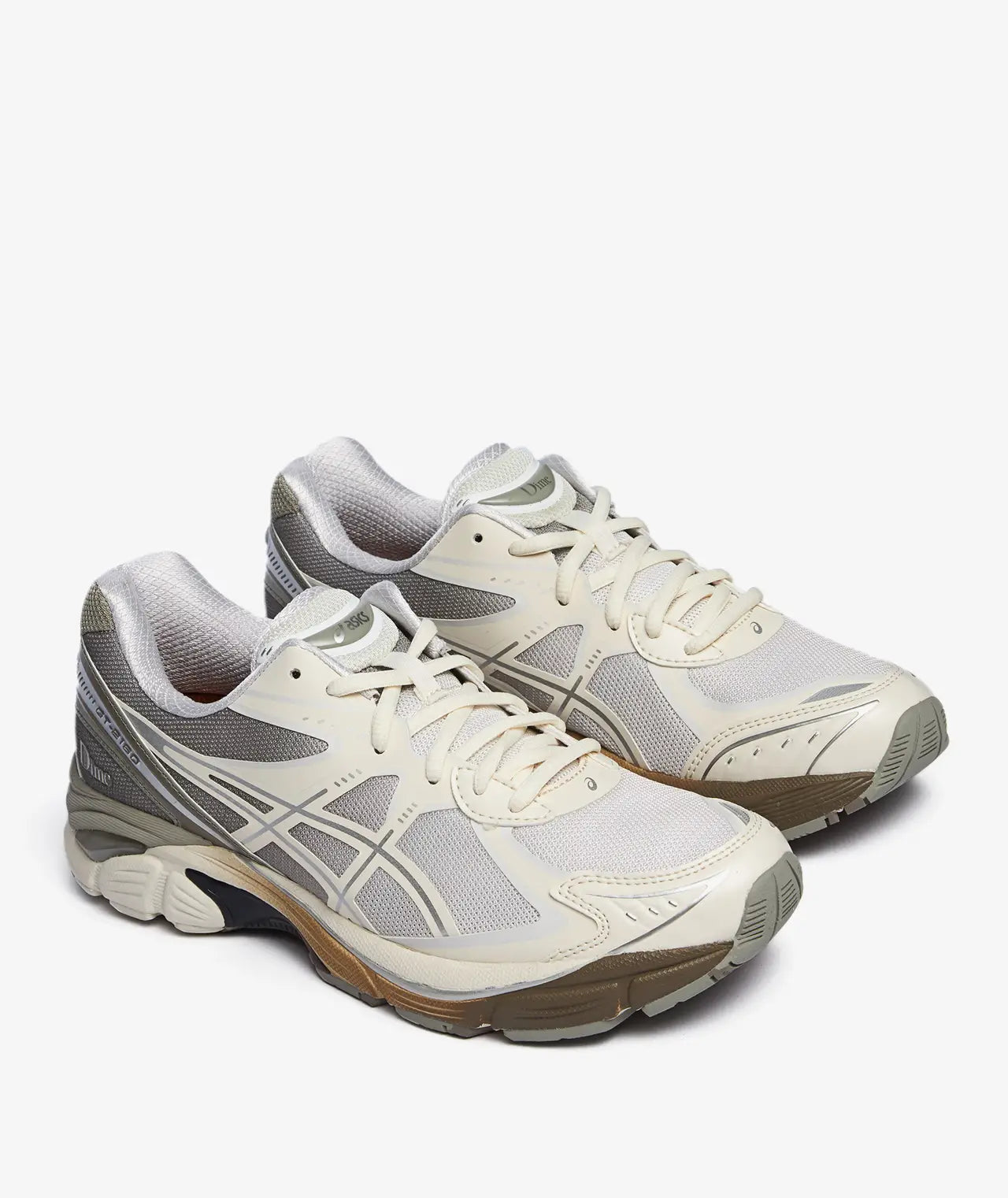 Sneaker ASICS GT-2160 Dime Arctic Wolf en mesh gris clair avec amorti GEL et finitions premium inspirées du skate et du rétro-running.