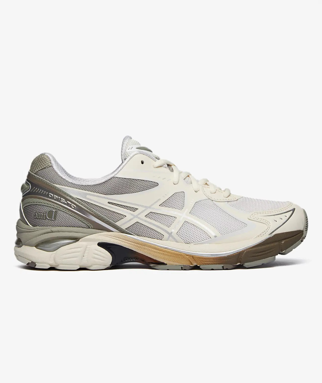 Sneaker ASICS GT-2160 Dime Arctic Wolf en mesh gris clair avec amorti GEL et finitions premium inspirées du skate et du rétro-running.