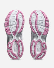 ASICS Gel-1130 White Pure Silver Pink – sneakers rétro blanches avec détails argentés et rose pastel, amorti GEL, vue de la semelle