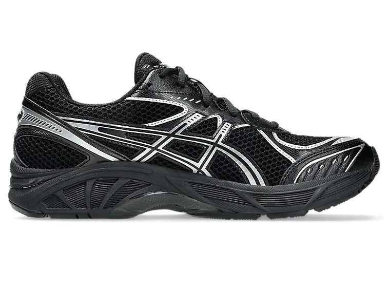 Sneaker ASICS GT-2160 Black noire en mesh technique avec amorti GEL et silhouette rétro-running moderne.