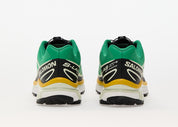 Salomon XT-6 Bright Green en textile vert vif avec renforts synthétiques, système Quicklace™, maintien SensiFit™ et semelle Contagrip®.