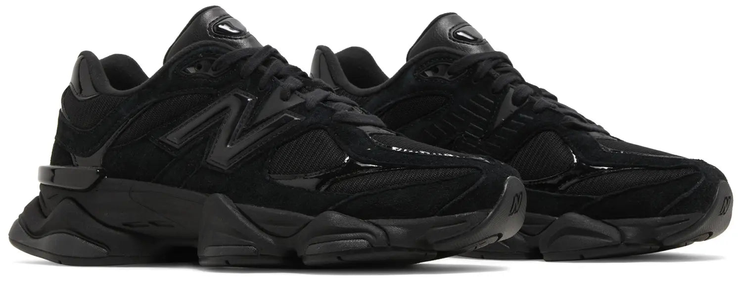 New Balance 9060 Triple Black Patent