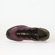 Sneaker Salomon XT-4 OG Gore-Tex Maroon Banner Winter Bloom en mesh technique avec membrane Gore-Tex imperméable, semelle Contagrip® et laçage Quicklace™