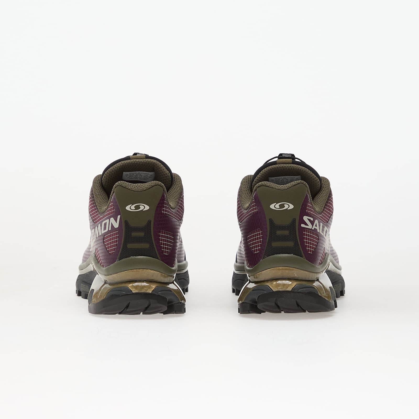 Sneaker Salomon XT-4 OG Gore-Tex Maroon Banner Winter Bloom en mesh technique avec membrane Gore-Tex imperméable, semelle Contagrip® et laçage Quicklace™