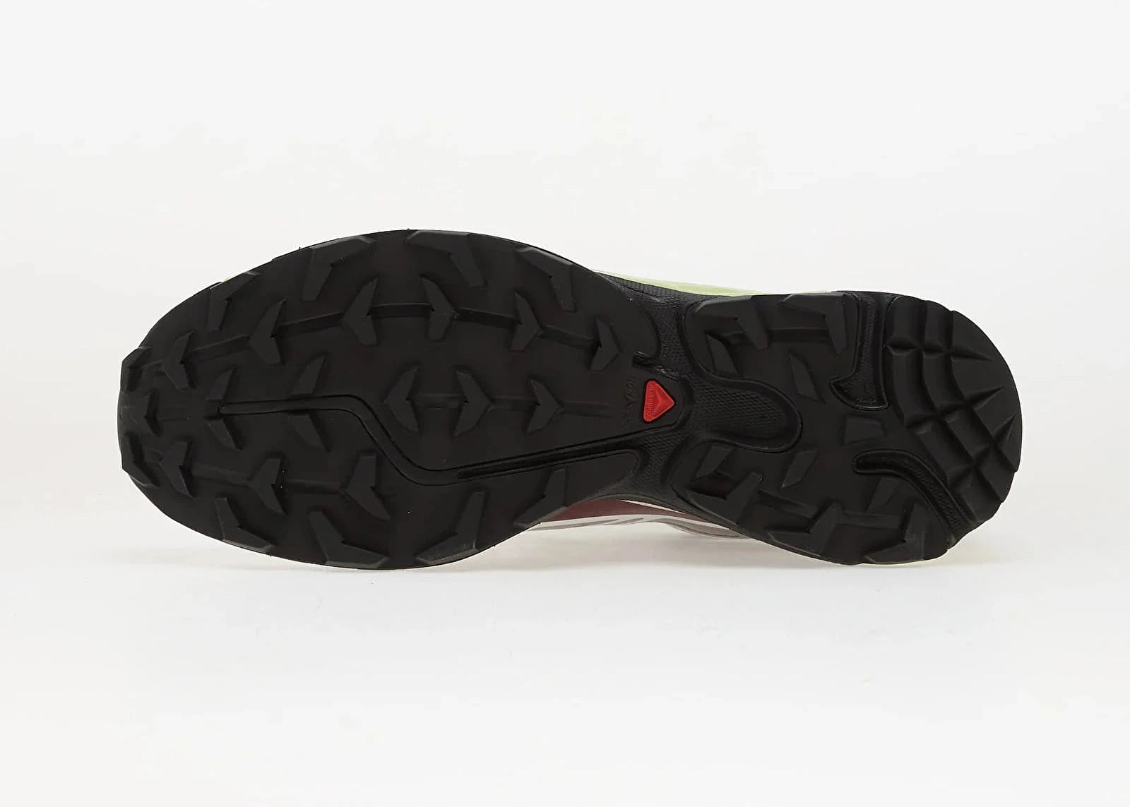 Sneakers Salomon XT-6 Gore-Tex Paloma Maroon Banner en mesh technique imperméable avec Agile Chassis System et semelle Contagrip premium.
