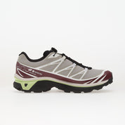 Sneakers Salomon XT-6 Gore-Tex Paloma Maroon Banner en mesh technique imperméable avec Agile Chassis System et semelle Contagrip premium.