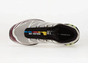 Sneakers Salomon XT-6 Gore-Tex Paloma Maroon Banner en mesh technique imperméable avec Agile Chassis System et semelle Contagrip premium.