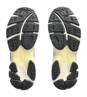 Sneaker ASICS GT-2160 Seal Grey Jewel Green en mesh gris avec détails verts et amorti GEL pour un confort optimal.
