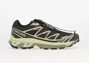 Salomon XT-6 Peat Icicle Lime Cream L49213200 en tons Peat, Icicle et Lime Cream avec mesh technique, renforts TPU et Quicklace™.