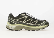 Salomon XT-6 Peat Icicle Lime Cream L49213200 en tons Peat, Icicle et Lime Cream avec mesh technique, renforts TPU et Quicklace™.