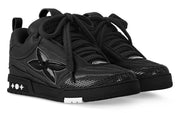 Louis Vuitton LV Skate Sneaker Black, sneaker de luxe Louis Vuitton noire inspirée du skate avec matériaux premium et finitions haut de gamme.
