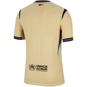 FC Barcelona x Kobe Bryant LaLiga Winners 2025/26 Player's Edition Authentic Jersey Team Gold, maillot doré collector du Barça inspiré de Kobe Bryant.