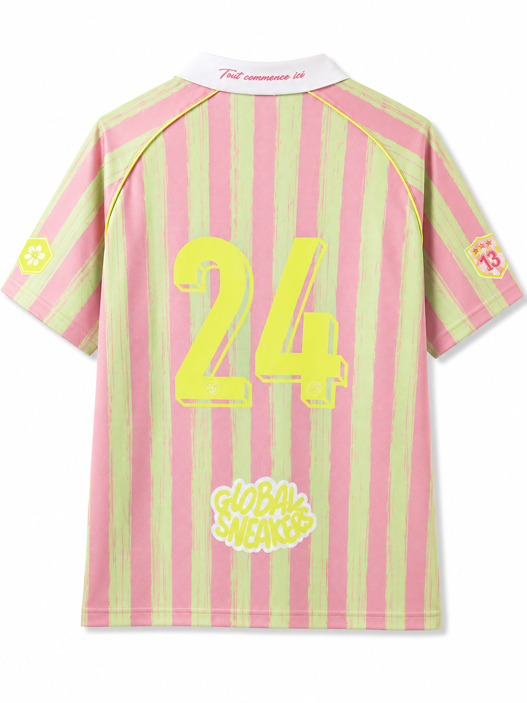 Maillot Global Sneakers Vert / Rose