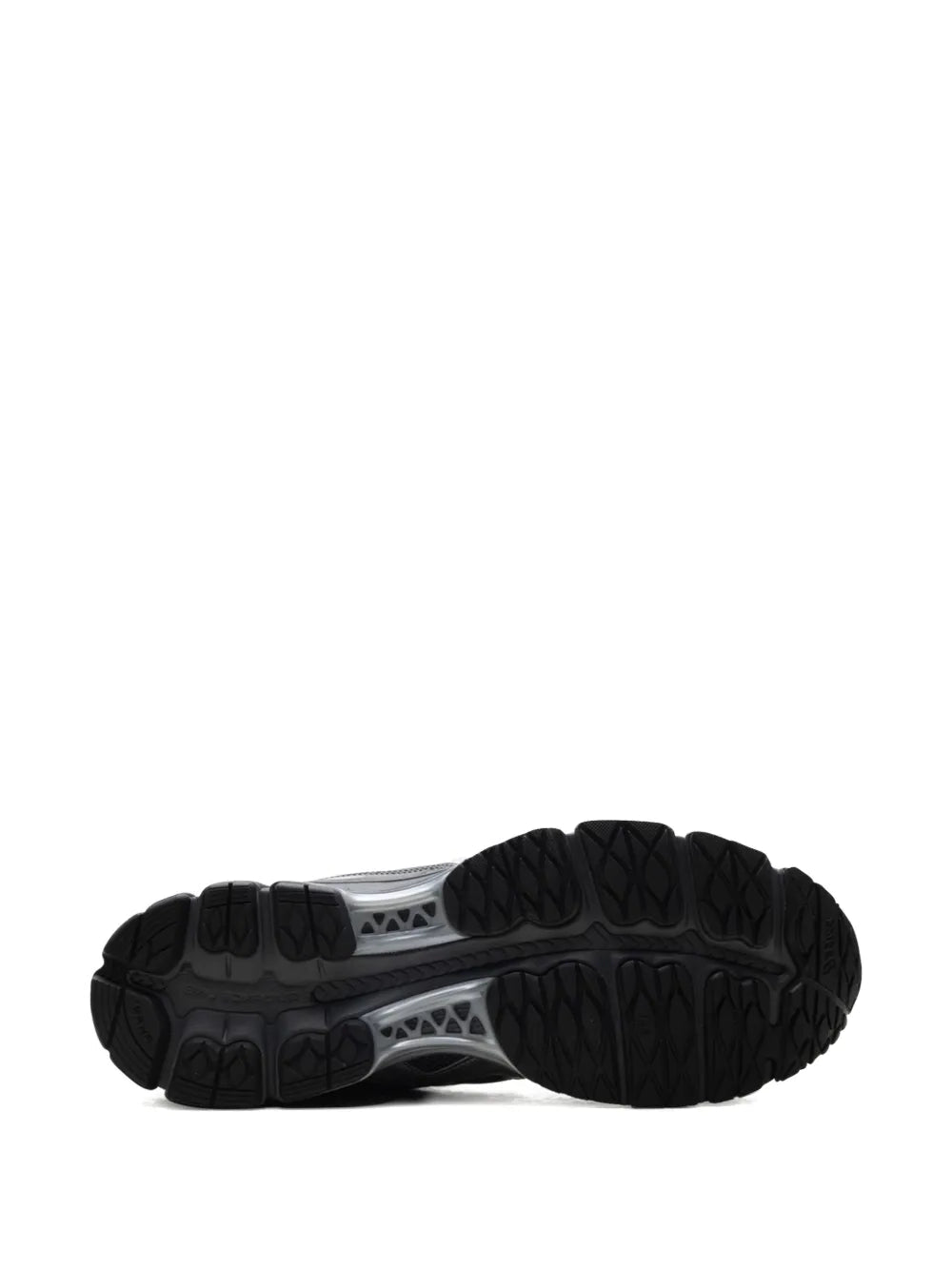 Sneakers ASICS Gel-Kayano 12.1 Kith Tornado Argent Pur en mesh technique avec amorti GEL® et semelle FF Blast+ premium.Vue de la semelle 