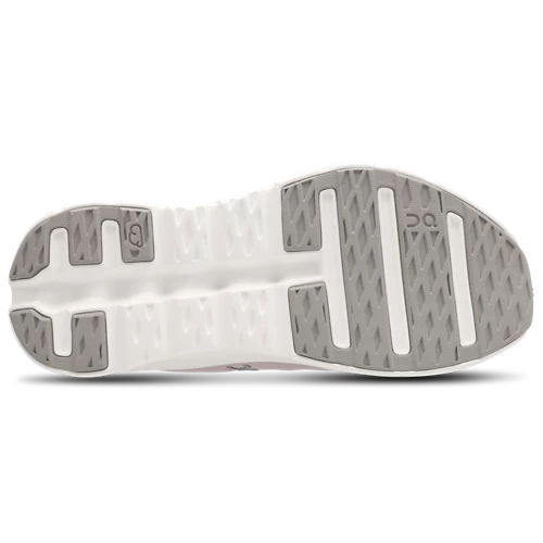 On Running Cloudtilt Pearl Fade, sneaker lifestyle On Running aux tons clairs Pearl Fade avec technologie CloudTec Phase® et amorti Helion™ vue sur la semelle. 