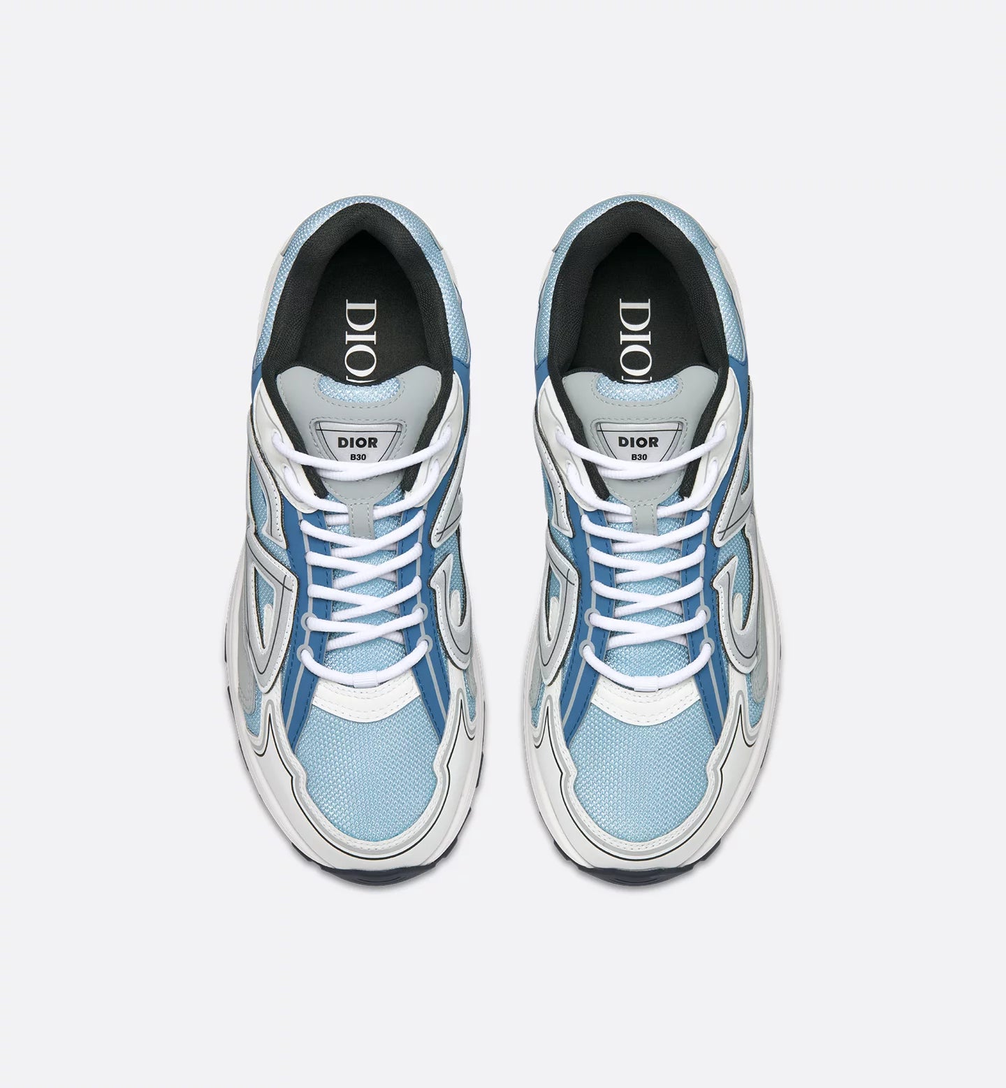 dior b30 bleu et blanche