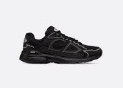 Dior B30 Triple Black – sneakers unisexes en noir intégral, alliant confort et luxe, vue de face