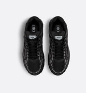 Dior B30 Triple Black – sneakers unisexes en noir intégral, alliant confort et luxe, vue du haut