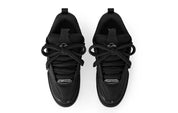 Louis Vuitton LV Skate Sneaker Black, sneaker de luxe Louis Vuitton noire inspirée du skate avec matériaux premium et finitions haut de gamme.