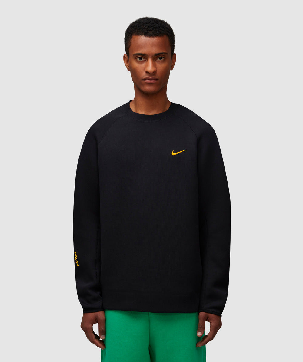 Nike x NOCTA Tech Fleece Crew Black – GlobalSneakers