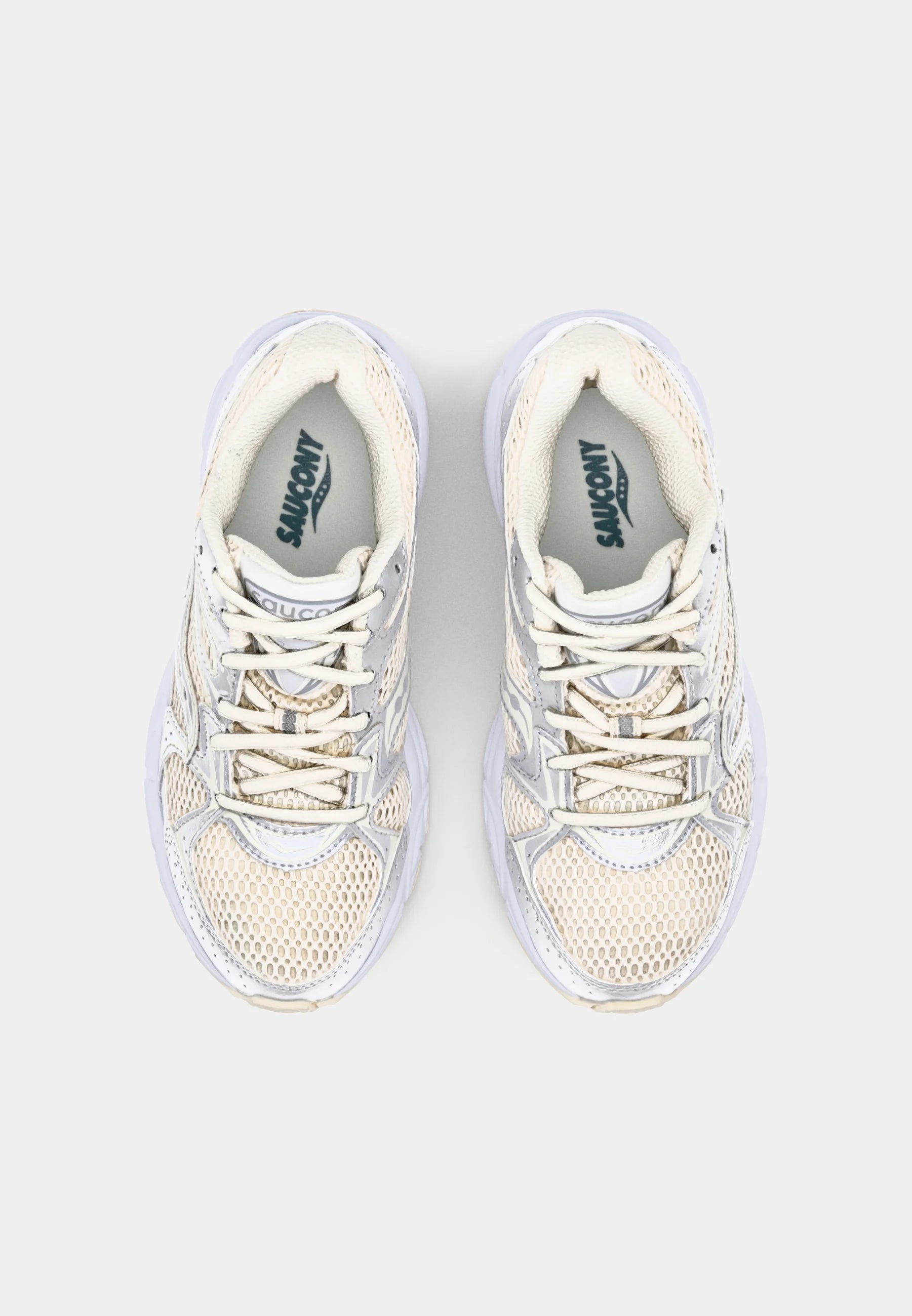 Saucony Ride Millennium Cream Silver