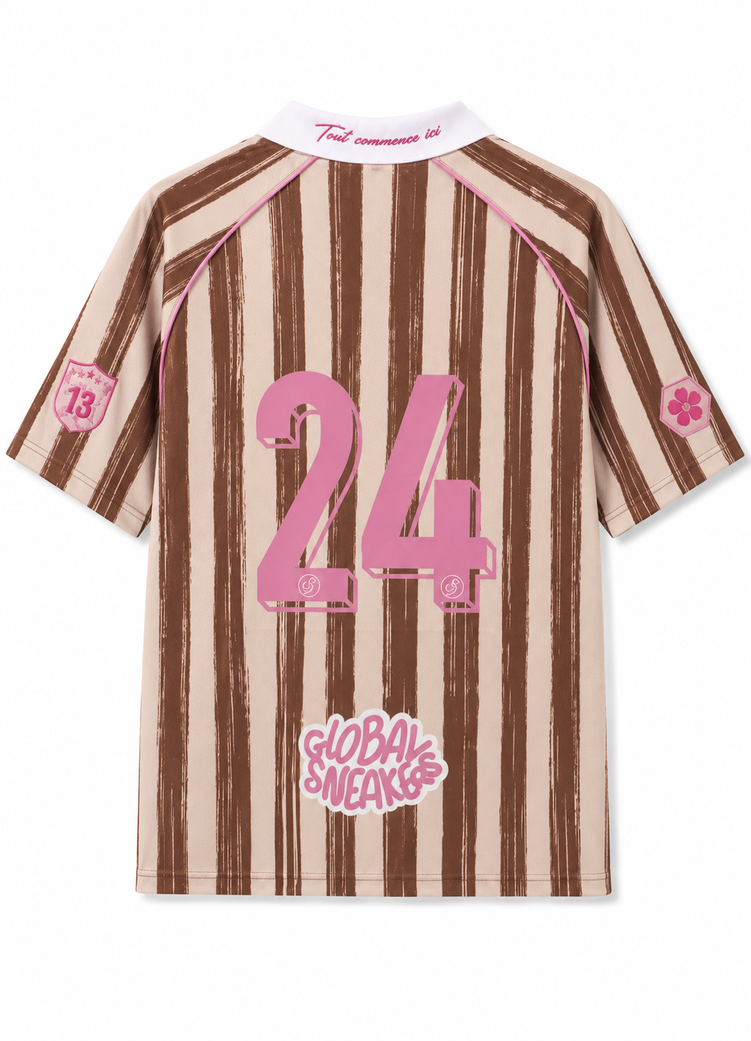 Maillot Global Sneakers Marron / Rose