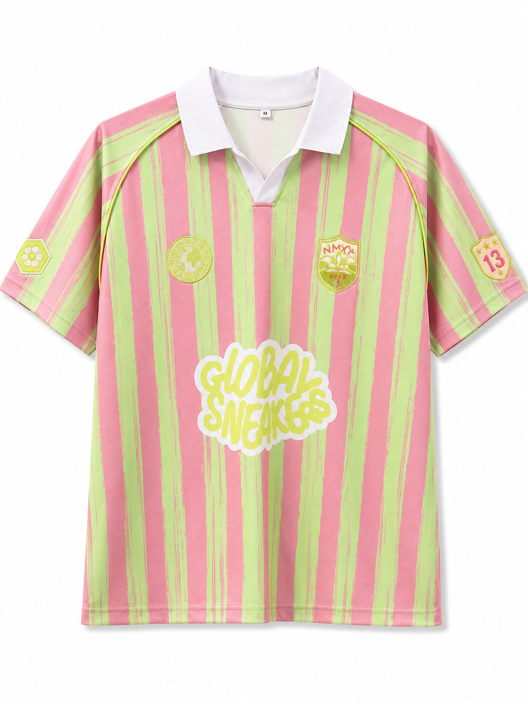 Maillot Global Sneakers Vert / Rose