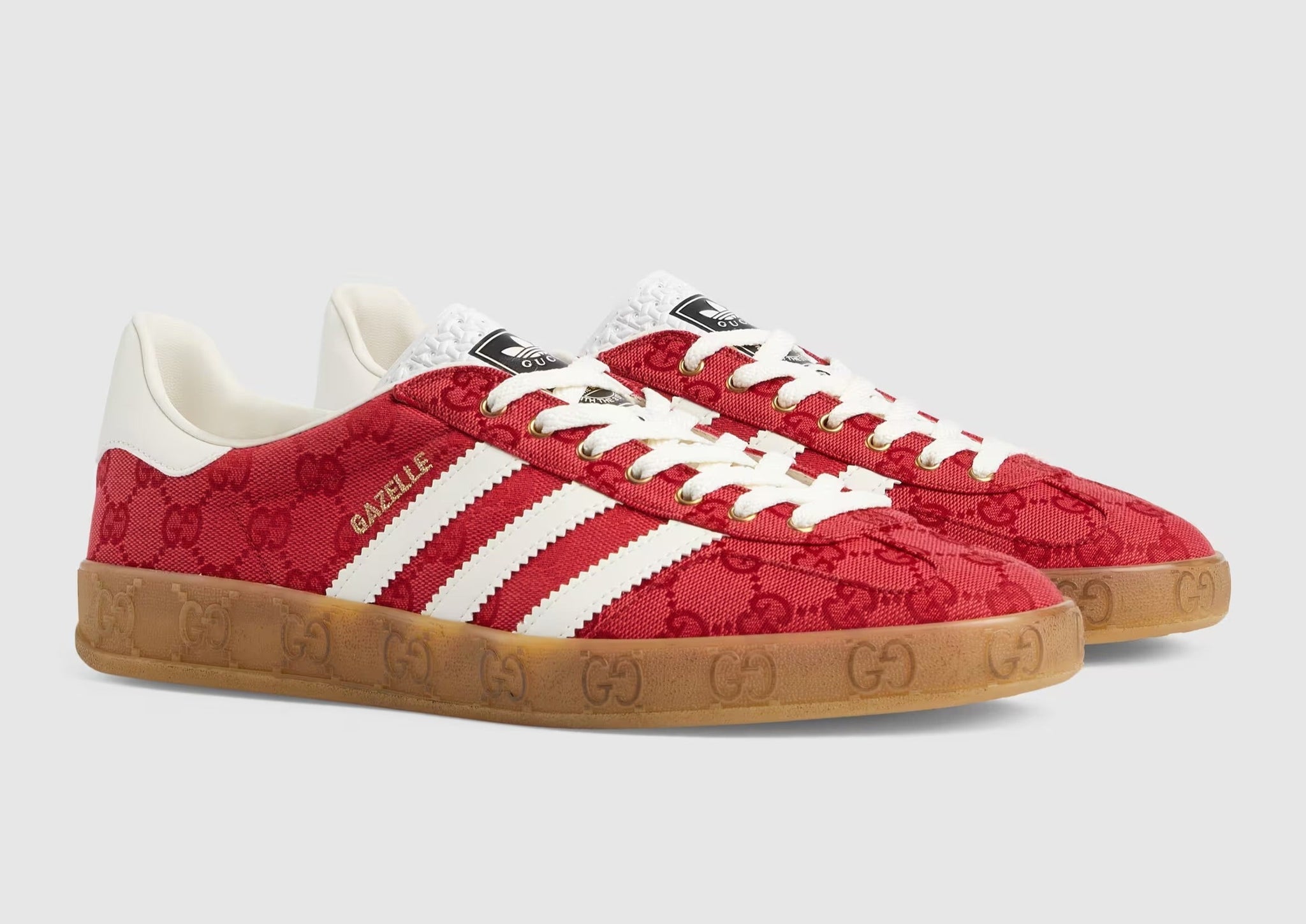 adidas x Gucci Gazelle Original GG Red GlobalSneakers adidas x Gucci Gazelle Original GG Red GlobalSneakers
