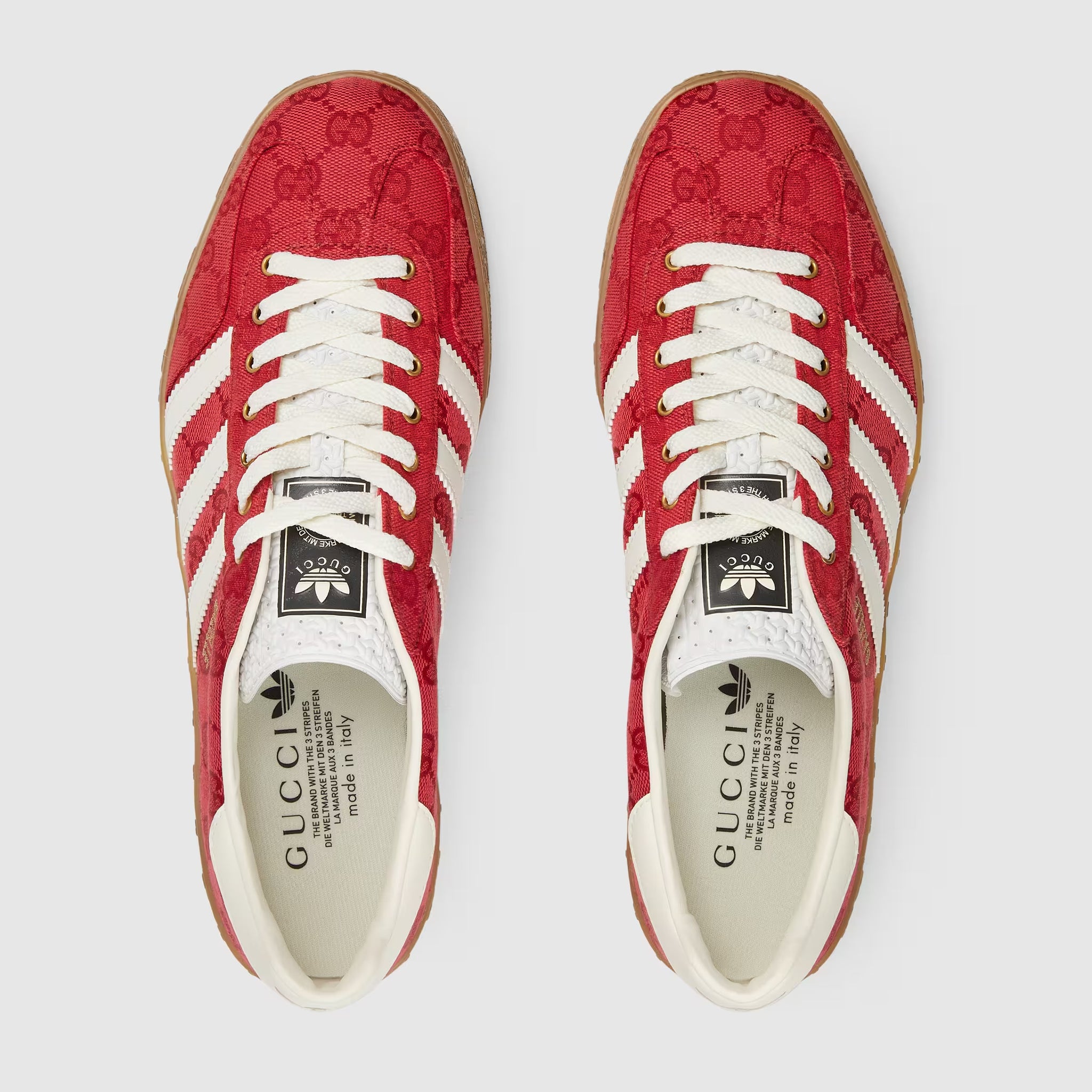 adidas x Gucci Gazelle Original GG Red GlobalSneakers adidas x Gucci Gazelle Original GG Red GlobalSneakers