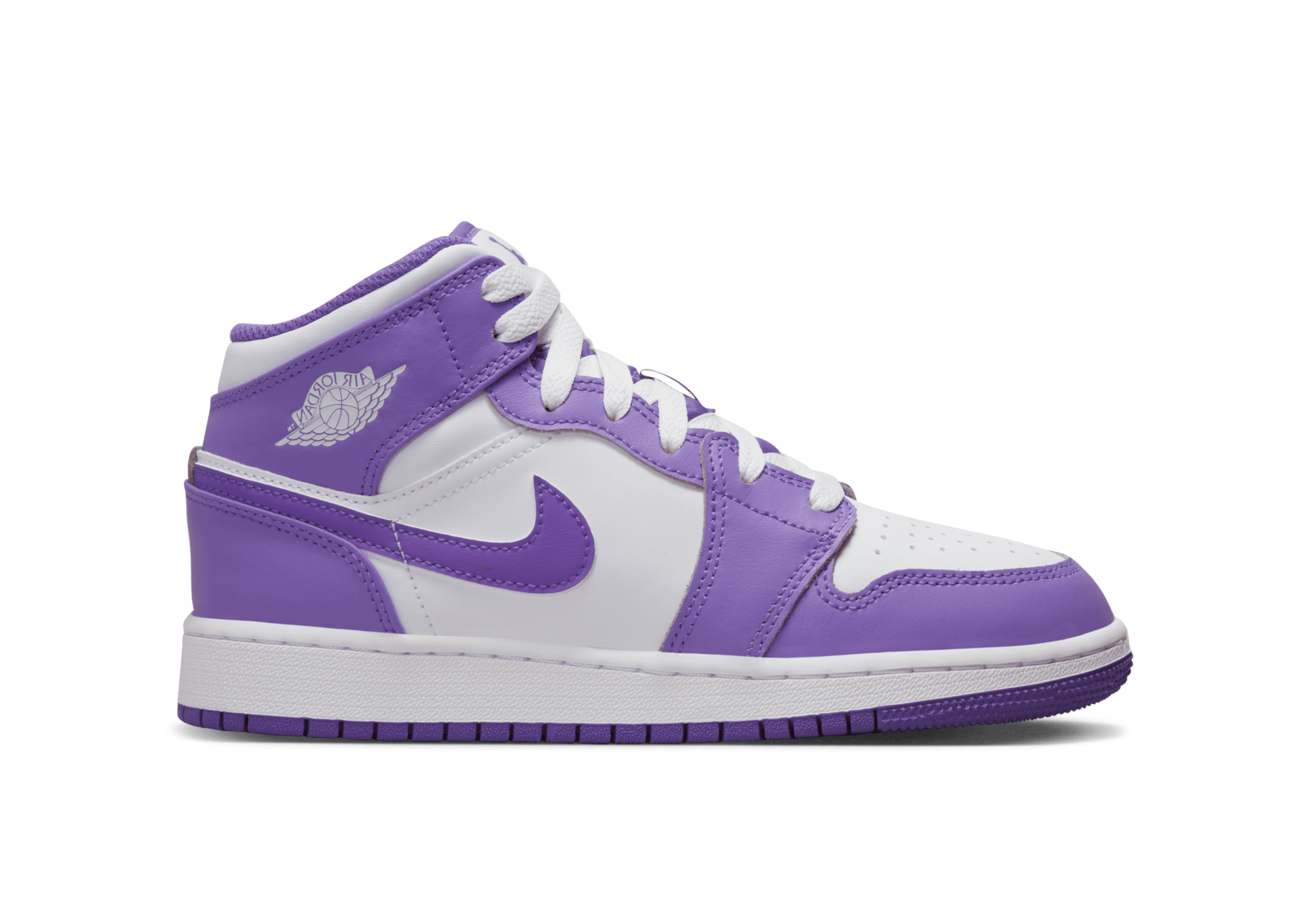 Jordan 1 Mid Purple Venom