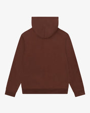 Denim Tears ADG Zip Hoodie Brown, sweat à capuche zippé marron Denim Tears avec manches longues et détails graphiques.