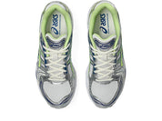 Chaussure de running ASICS GEL-Kayano 14 “Sprite” , argenté , vert, semelle légère , vue de haut