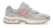 Sneakers ASICS GEL-NYC Glacier Grey et Coneflower en mesh et matières synthétiques avec amorti GEL iconique