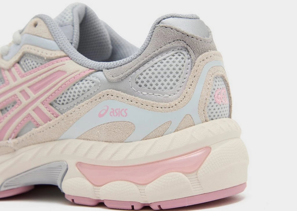 Sneakers ASICS GEL-NYC Glacier Grey et Coneflower en mesh et matières synthétiques avec amorti GEL iconique