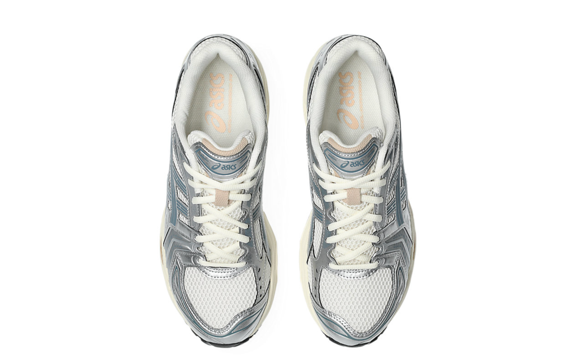 ASICS Gel-Kayano 14 Birch Pure Silver Teal Gold