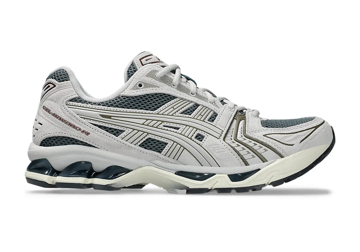 ASICS Gel-Kayano 14 Ironclad Cloud Grey bleu gris marron 
