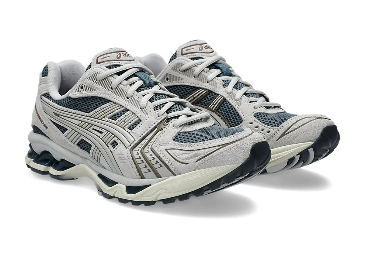 ASICS Gel-Kayano 14 Ironclad Cloud Grey bleu gris marron 