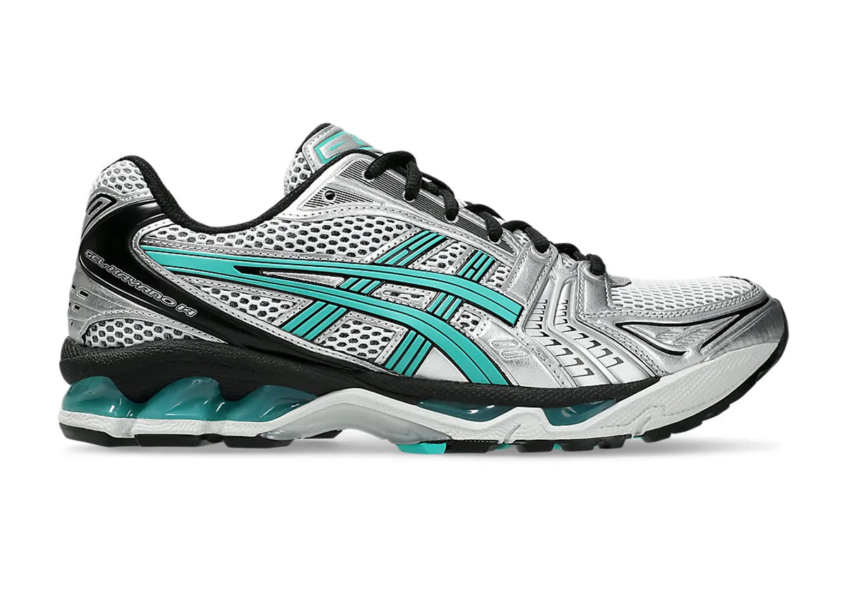 ASICS Gel-Kayano 14 Tiffany bleu vert gris brillant noir 