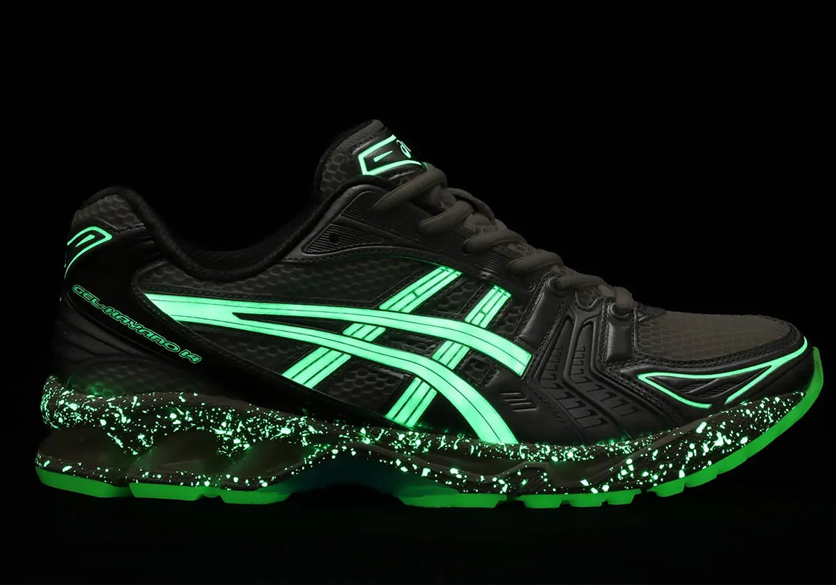 ASICS Gel-Kayano 14 atmos Yakoutake crème blanc marron 
