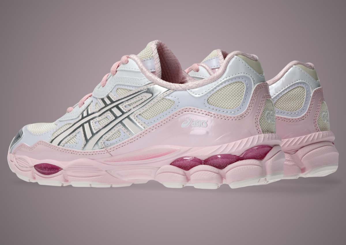 ASICS Gel-NYC Pink Cream Pure Silver