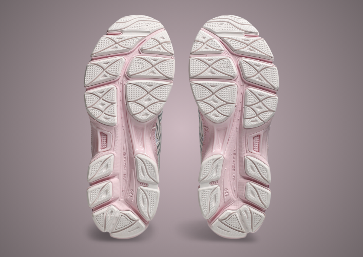 ASICS Gel-NYC Kick Yang Zhang Pink Cream Pure Silver – édition spéciale designer, vue de la semelle