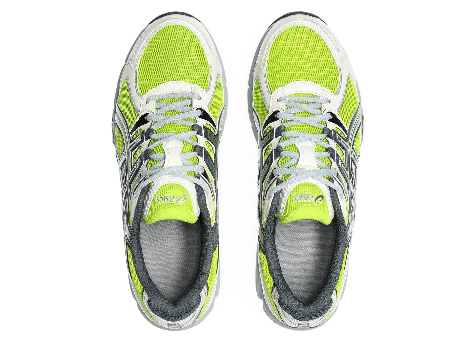 ASICS Gel-Stratus MC Lime Zest Pure Silver avec tige en mesh respirant, empiècements synthétiques Lime Zest et Pure Silver, technologie GEL et semelle intermédiaire en EVA.