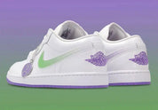 Air Jordan 1 Low SE Quai 54 en cuir premium avec détails exclusifs du tournoi Quai 54 et silhouette iconique inspirée du basketball urbain.