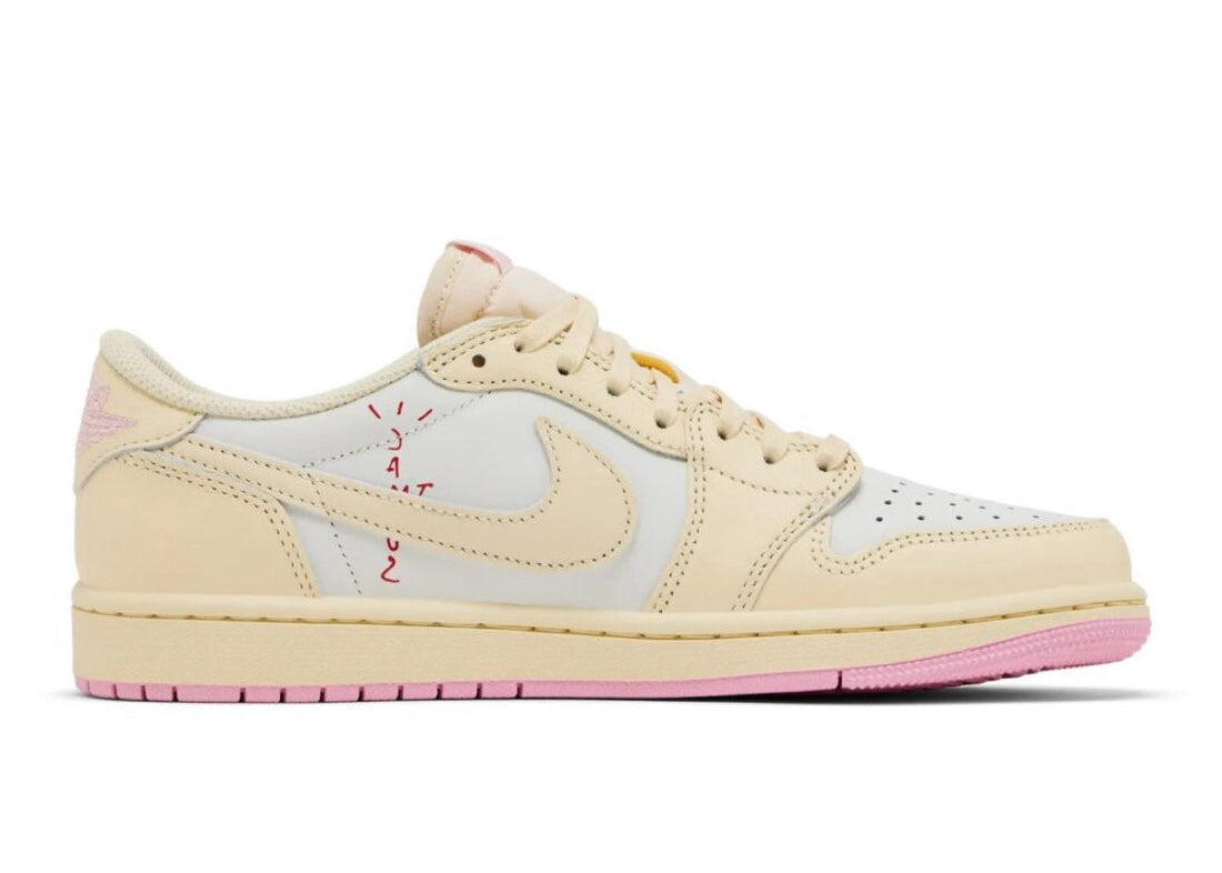 Air Jordan 1 Retro Low OG SP Travis Scott Shy Pink