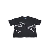 Tee Shirt 'GÖKYÜZÜ' Bleu Marine Lades