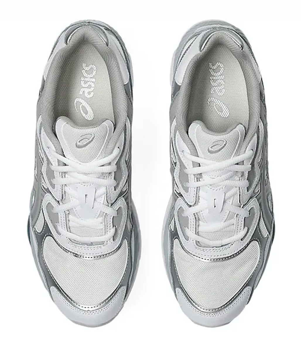 asics gel nyc triple white et grise