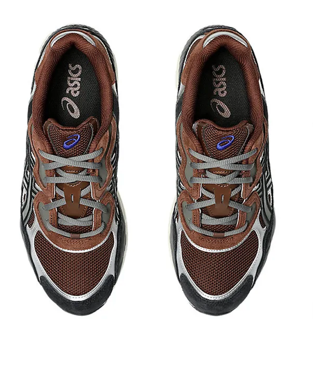 asics gel nyc marron et noir