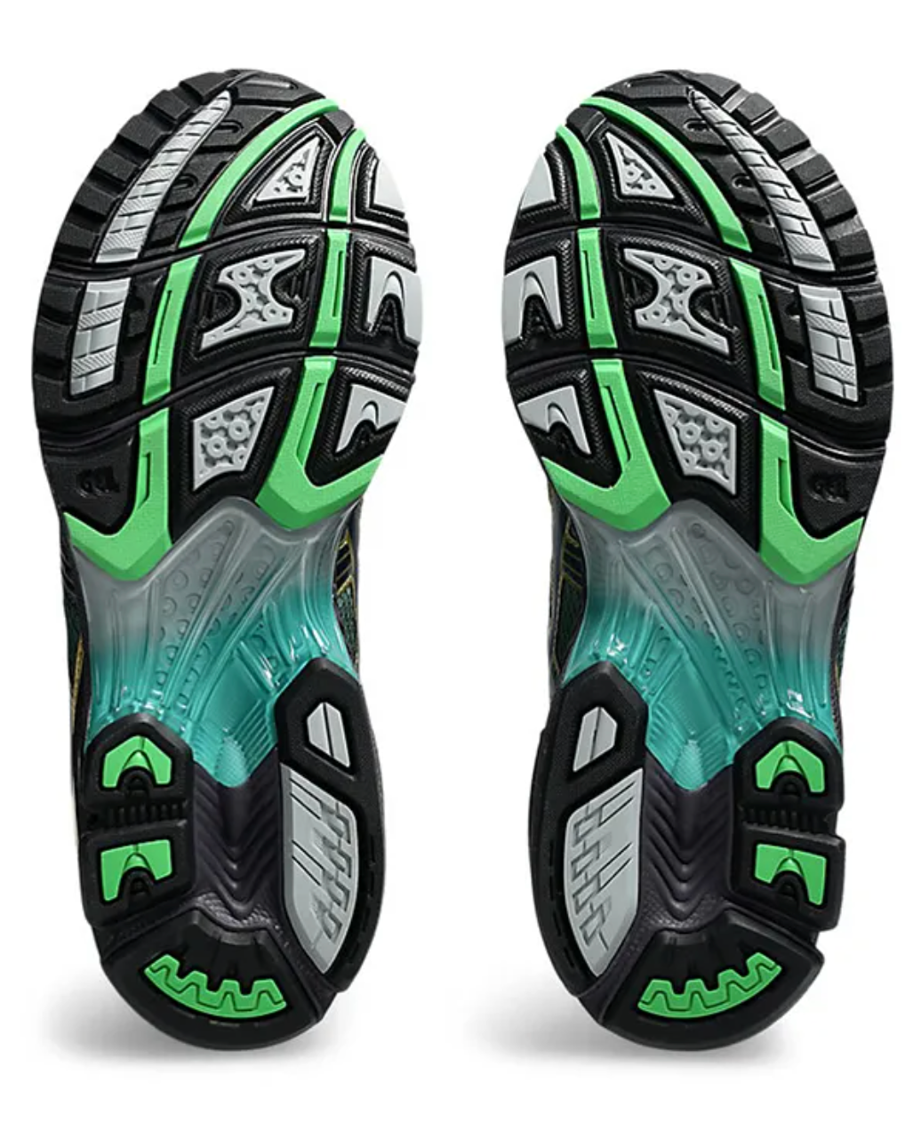 Asics Gel Kayano 14.P Andrade Gradation Green.Vue de la semelle 