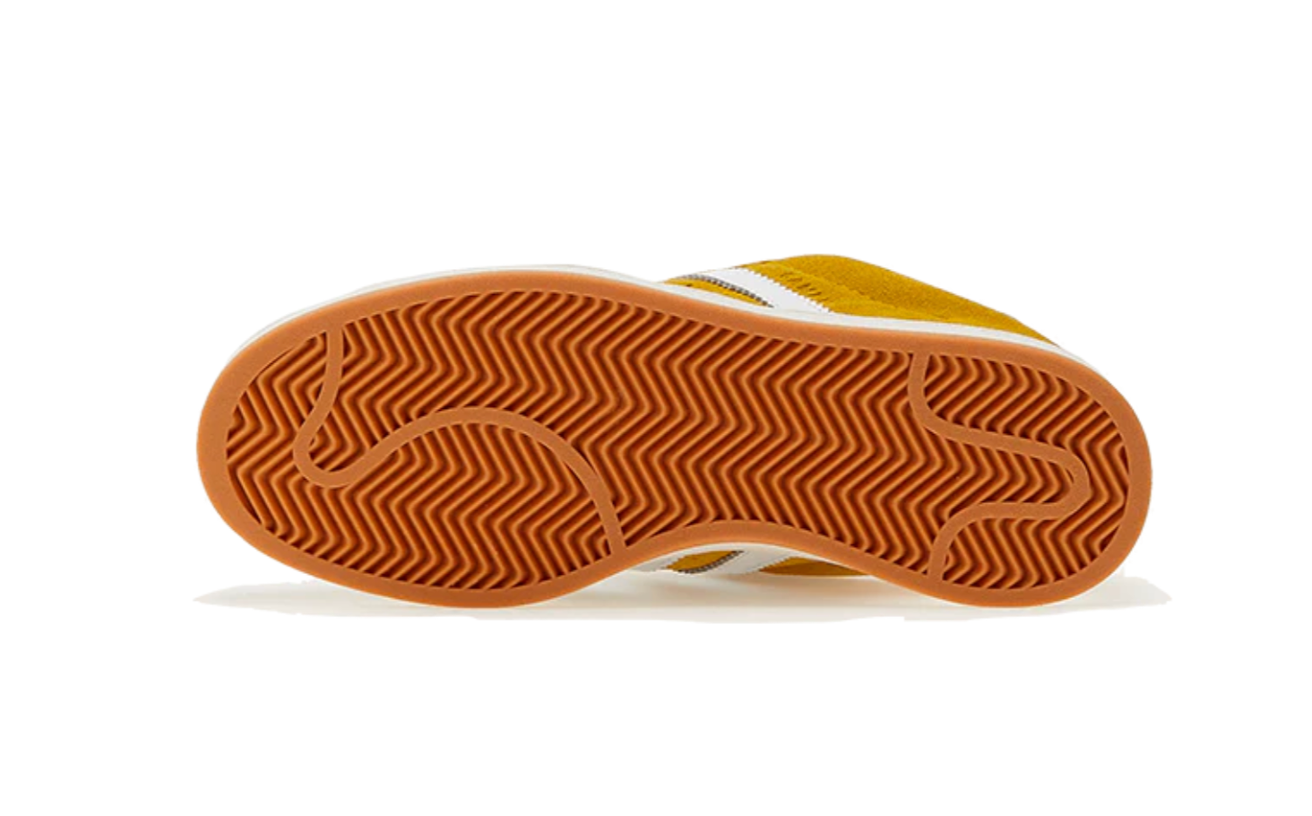 Adidas campus top jaune moutarde femme